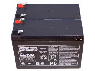Peg-Pérego originální náhradní článek baterie 24V 9Ah 225Wh (originál Peg-Pérego pro elektrická vozítka)