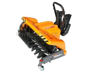 Rolly toys oranžový zametač Sweepy pro traktory JD  (JD Ground Force,  Dual Force, Power Pull)