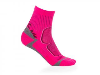 H1502 ponožky dámské pink/růžové 35-38