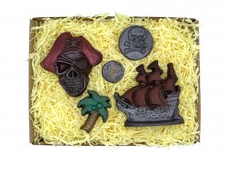 Čokoládový dárek pro piráty