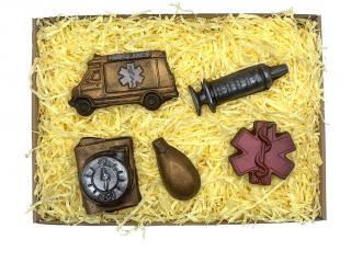 Čokoládový dárek pro záchranáře