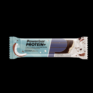 PowerBar Protein Plus 35g tyčinka - Kokos (s vápníkem a hořčíkem)