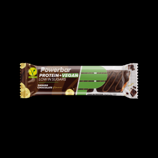 PowerBar Protein Plus VEGAN 42g tyčinka - Banán a čokoláda