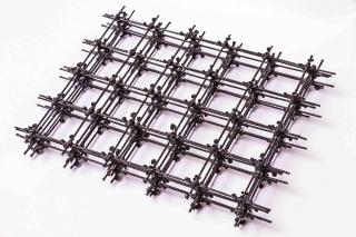 Kompozitní kari síť ORLITECH Ø 2,2 mm oko 100 x 100 mm, rozměr 0,8 x 3 m (čedičová kari síť ORLITECH Ø 2,2mm oko 100 x 100 mm, náhrada za ocelovou kari síť Ø 4mm)