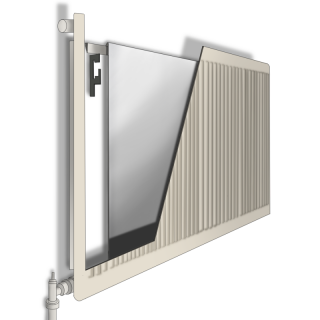Reflexní fólie Heatreflect 120 x 250 cm (set pro 3 radiátory) (Odrazová fólie za radiátor)
