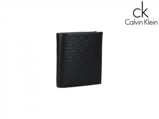 Calvin Klein pánská peněženka PERFED TRIFOLD 6CC W/COIN