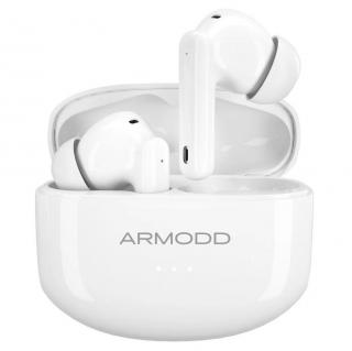 ARMODD Earz Pro (2025) bílá, bezdrátová sluchátka s ANC