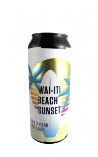 Sibeeria Wai-Iti Beach Sunset New Zealand Pale Lager 8°
