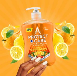 Antibakteriální tekuté mýdlo Protect and Care s vůní Citrusů 650ml Astonish