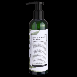 Anticelulitidní tělový olej CBD 200ml CBD apothecary
