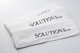 Bavlněný ručníček na čištění/odlíčení pleti 3ks Solution by Kvitok