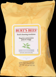 Čistící obličejové ubrousky s bílým čajem 30ks Burt's Bees