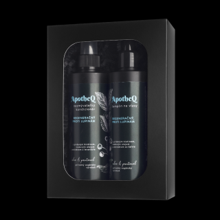 Dárková sada regenerační proti lupům 2ks ApotheQ Warrior