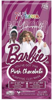 Dětská pleťová maska Barbie - Pink Chocolate 10ml 7th Heaven