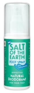 Foot Deo Spray PEPPERMINT + TEA TREE 100ml Salt of the Earth