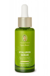 Hyaluronové sérum DE-STRESSING and REGENERATING 30ml Primavera