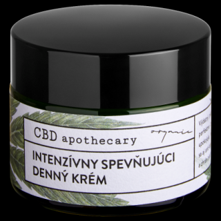 Intenzivní zpevňující denní krém 50ml CBD apothecary