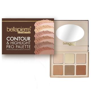 Konturovací a rozjasňující paletka Pro Palette 28,8g Bellapierre