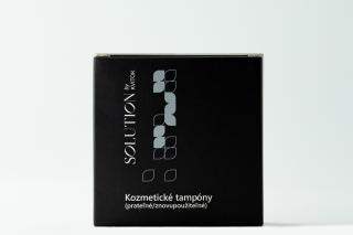 Kosmetické tampony (pratelné/znovupoužitelné) 7ks Solution by Kvitok