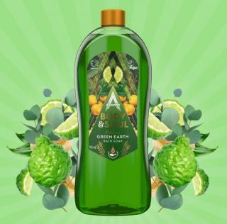 Koupelová lázeň Green Earth s vůní bergamotu a eukalyptu 950ml Astonish