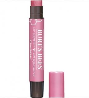 Lesk na rty s peperminotvým olejem 2,55g Burt's Bees barva shimmeru: Strawberry