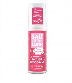 Minerální deodorant ve spreji SWEET STRAWBERRY 100ml Salt of the Earth