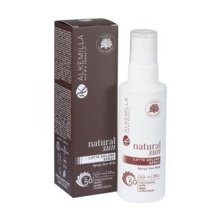 Mléko na opalování ve spreji s vysokou ochrannou SPF50 150ml Alkemilla