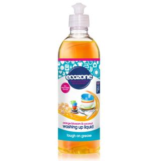 Na ruční mytí nádobí - pomeranč a kokos 500ml Ecozone