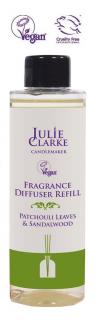 Náhradní náplně do difuzeru 150ml Julie Clarke vůně: Listy Patchouli a Sandalové dřevo
