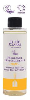 Náhradní náplně do difuzeru 150ml Julie Clarke vůně: Pomerančový květ, Limetka a Verbana