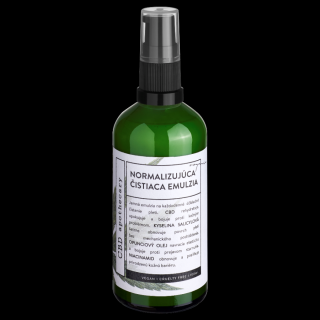 Organická normalizující čistící emulze 100ml CBD apothecary