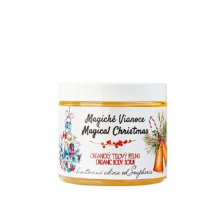 Organický solný tělový peeling Magické Vánoce 200ml Soaphoria