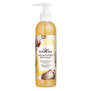 Organický sprchový gel Mléčné potěšení - Regenerační 250ml Soaphoria