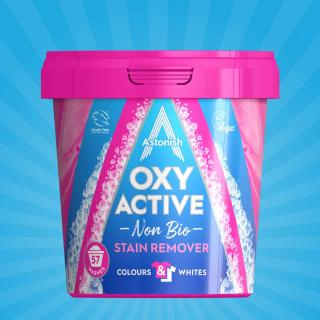 Oxy Active Non Bio odstraňovač skvrn na prádlo Astonish Hmotnost: 625g