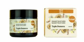 Šlehaný tělový krém Teplo domova 60ml Kvitok