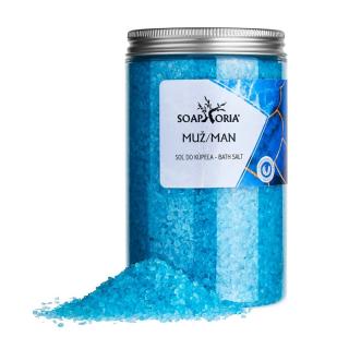 Solná směs do koupele Muž 500g Soaphoria