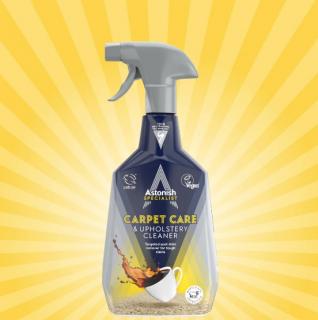 Specializovaný čistící sprej na koberce a čalounění Carpet care 750ml Astonish