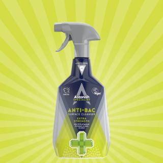 Specializovaný extra silný antibakteriální sprej na čištění povrchů 750ml Astonish