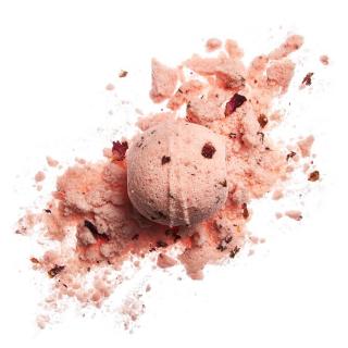 Šumivá bomba do koupele různé příchutě 85g Soaphoria vůně bomby: Romantická růže