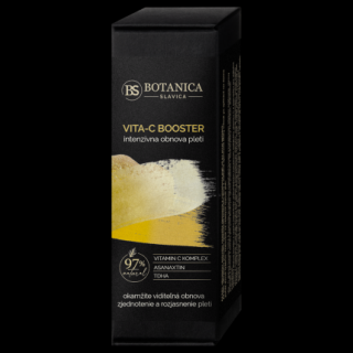 Vita - C pleťový booster pro intenzivní obnovu pleti THDA a Astaxanthin 30ml Botanica Slavice