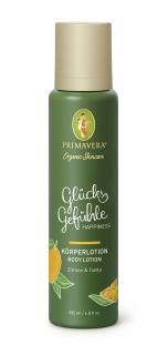 VZOREK Tělové mléko s vůní citronu a tonky Happiness 1,5ml Primavera