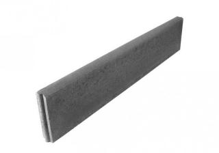 Betonový obrubník parkový 100 x 5 x 25 cm HRONEK šedá