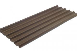 Bitumenová deska vlnitá ONDULINE EASYFIX INTENSE 200x81 cm hnědá