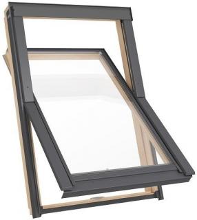Dřevěné střešní okno RoofLITE Solid Pine - 55x78cm