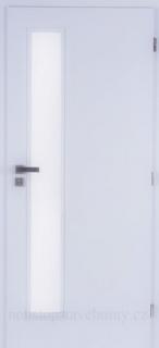 Dveře interiérové MASONITE 80 cm sklo VERTIKUS laminované