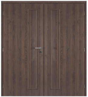 Dveře interiérové Vertika plné 125 cm CPL laminát Deluxe DTD DOORNITE