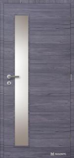 Dveře interiérové Vertika sklo 100 cm CPL laminát Deluxe DTD DOORNITE