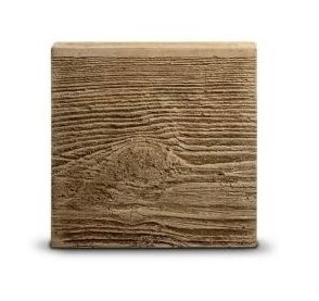 EGIBI betonová dlažba dřevo na terasu HORTUS hnědá 210x210x30 mm