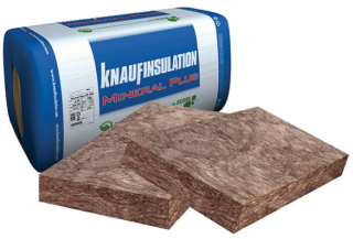 Fasádní vata KNAUF Mineral Plus 034 KP tl. 100 mm izolace (112,5m2)