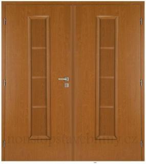 Interiérové dveře folie 145 cm Masonite AXIS dvoukřídlé laminované